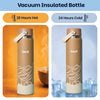 Basil HydraFizz Insulated Sipper Bottle 800ml 12Y+ – Classic Dune