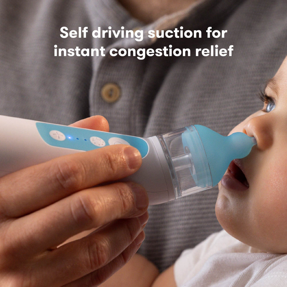 Nasal Aspirator Frida Baby Electric NoseFrida Rechargeable Baby Nasal Aspirator 0M+ – Blue
