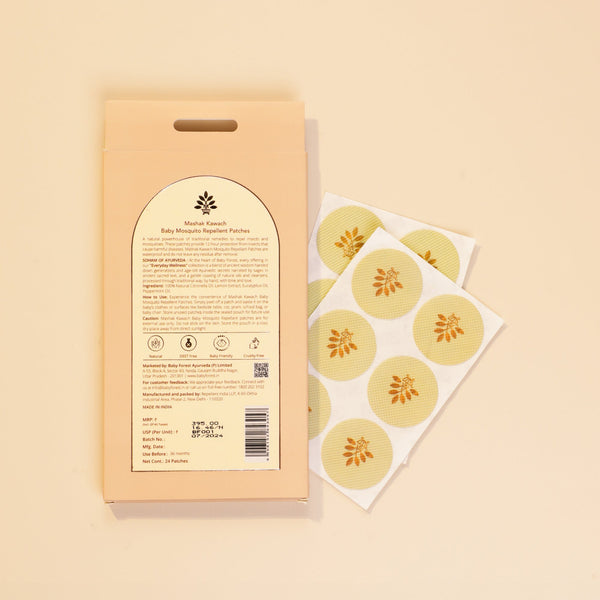 Baby Forest Mashak Kawach Baby Mosquito Repellent Patches