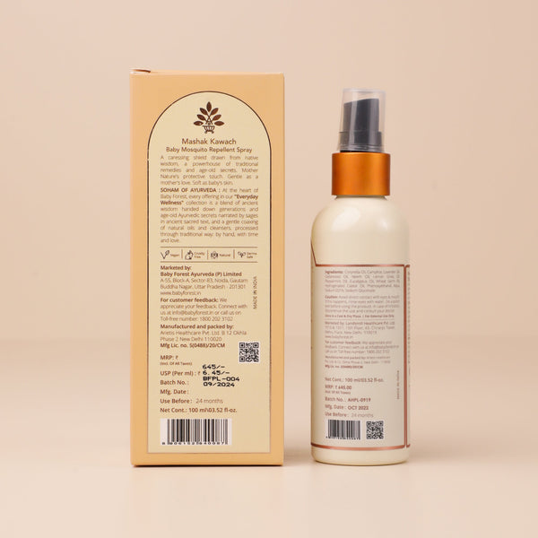 Baby Forest Mashak Kawach Baby Mosquito Repellent Spray