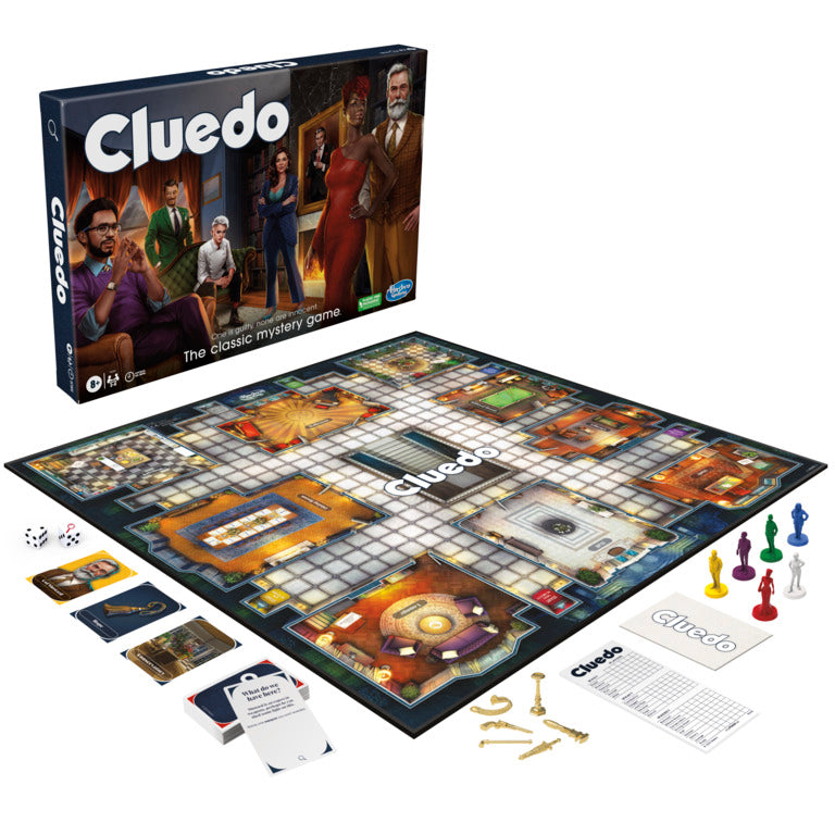 Hasbro Gaming Cluedo 2–6 Players 8Y+ – Multicolor