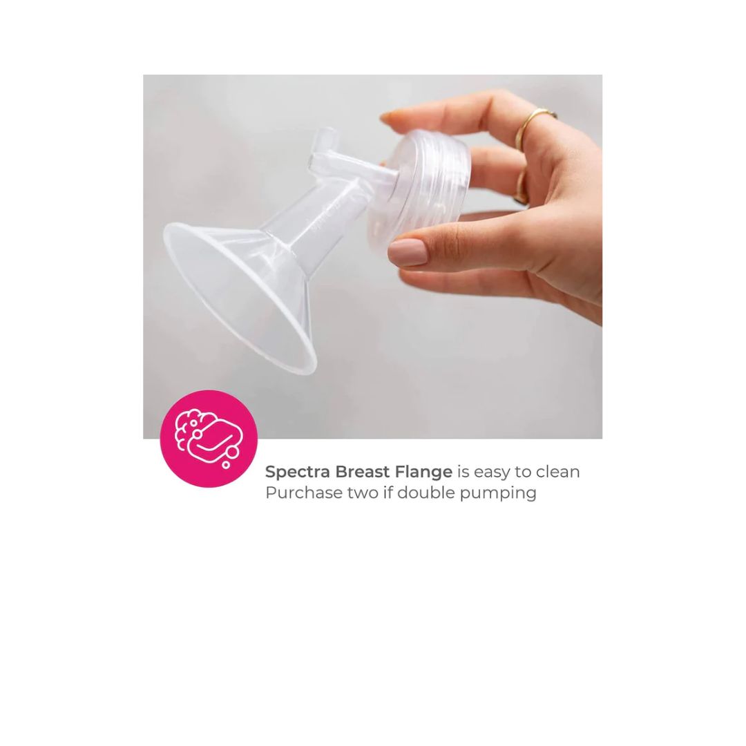 Spectra Wide Breast Flange Single – 16mm