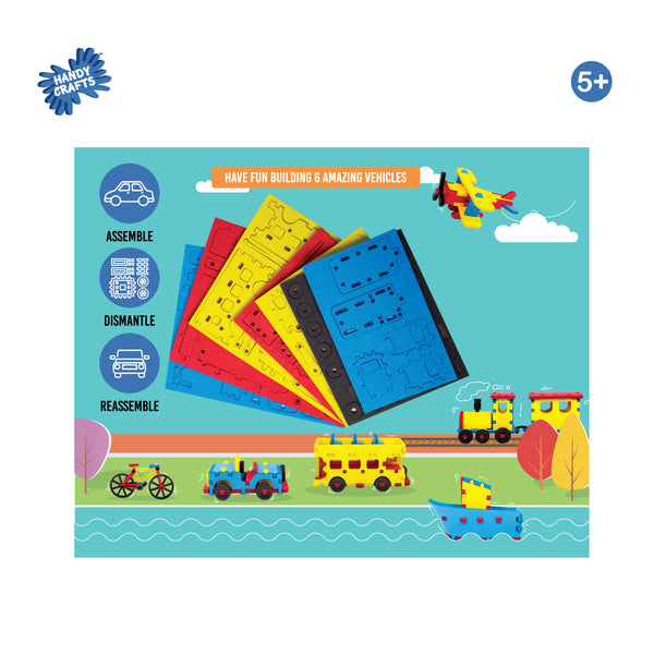 Funskool Handycrafts Foam Vehicles