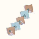 Abracadabra Face Washers Set of 5 Standard Size D for Dino