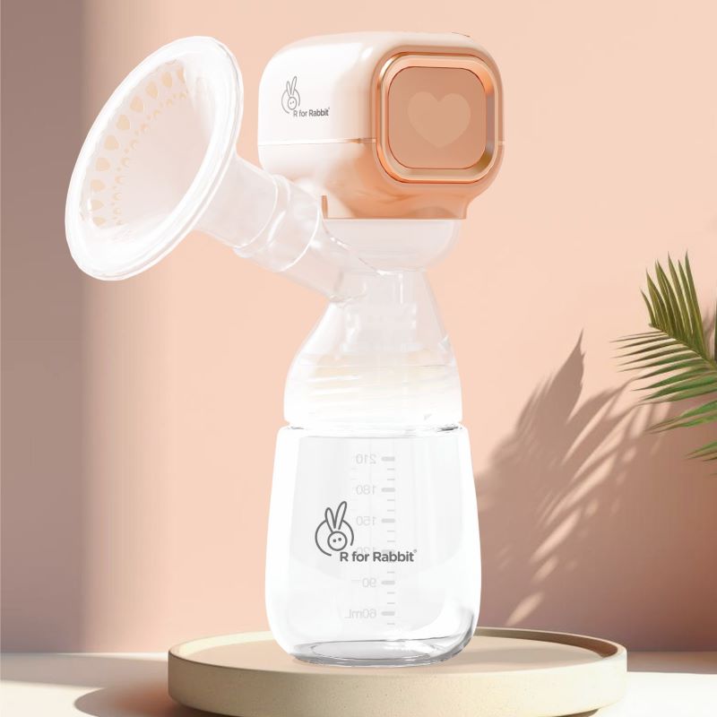 R For Rabbit Breast Pump First Feed Pure Peach