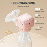R For Rabbit Breast Pump First Feed Pure Peach