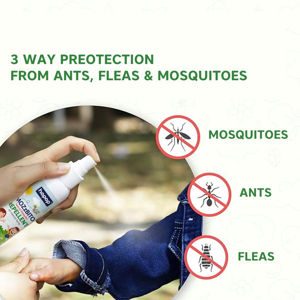 HopopNatural Mosquito Repellent Spray for Babies - 100ml