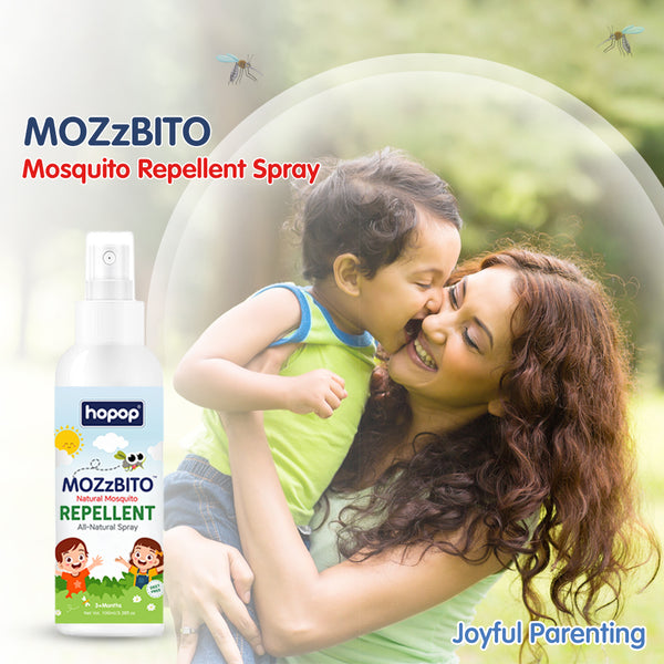 HopopNatural Mosquito Repellent Spray for Babies - 100ml