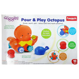 Giggles Pour & Play Octopus Bath Toy 18M+ – Multicolor