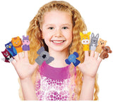 Handycrafts Finger Puppets 10-Animal Set 5Y+ – Multicolor