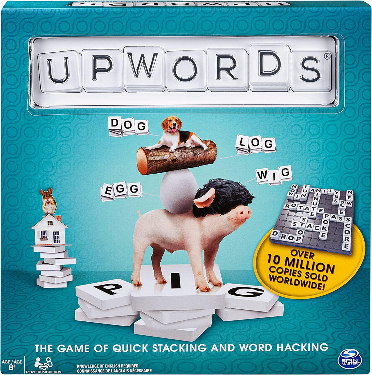 Funskool Fun And Challenging Family Word Game With Stackable Letter Tiles