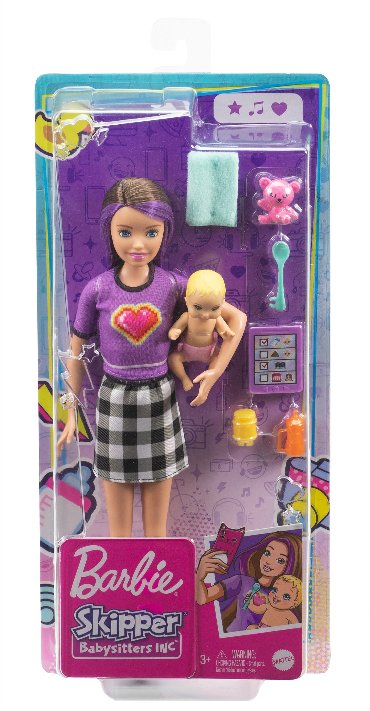Barbie Skipper Babysitters Doll