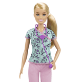 Barbie Careers Nurse Doll with Stethoscope – 30.4 cm | 3 Years+