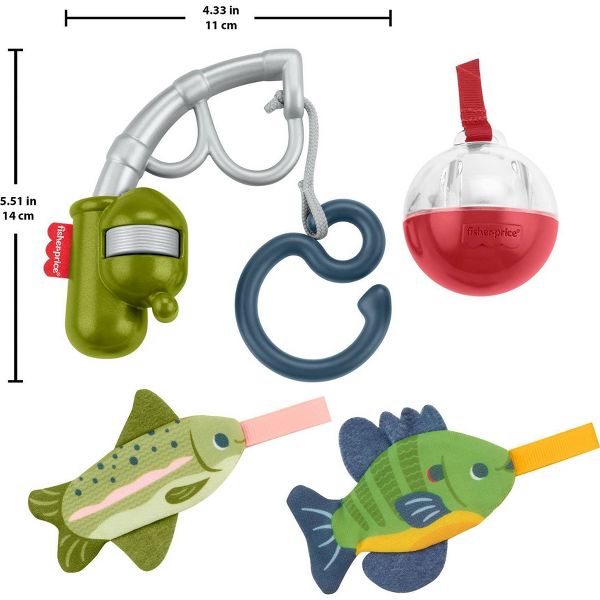 Fisher-Price Mini Me Moments Reel Fun Fishing Gift Set