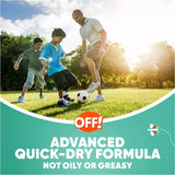 OFF! FamilyCare Mosquito Repellent Bug Spray Smooth & Dry- 4oz