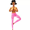 Barbie Made to Move Fashion Doll, Brunette Wearing Removable Sports Top & Pants, 22 Bendable Joints