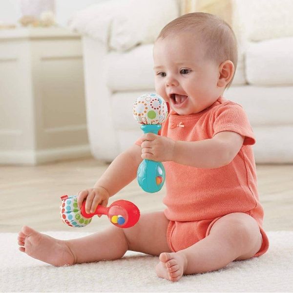 Fisher-Price Tambourine & Maracas Gift Set