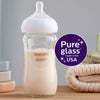 Philips Avent Glass Feeding Bottle With Natural Response Nipple 8Oz 240Ml (Pack Of 3)