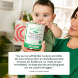 Bobbie Organic Combo Feeding Kit – Infant Formula 14.1 oz + Vitamin D Drops | 0–12 Months