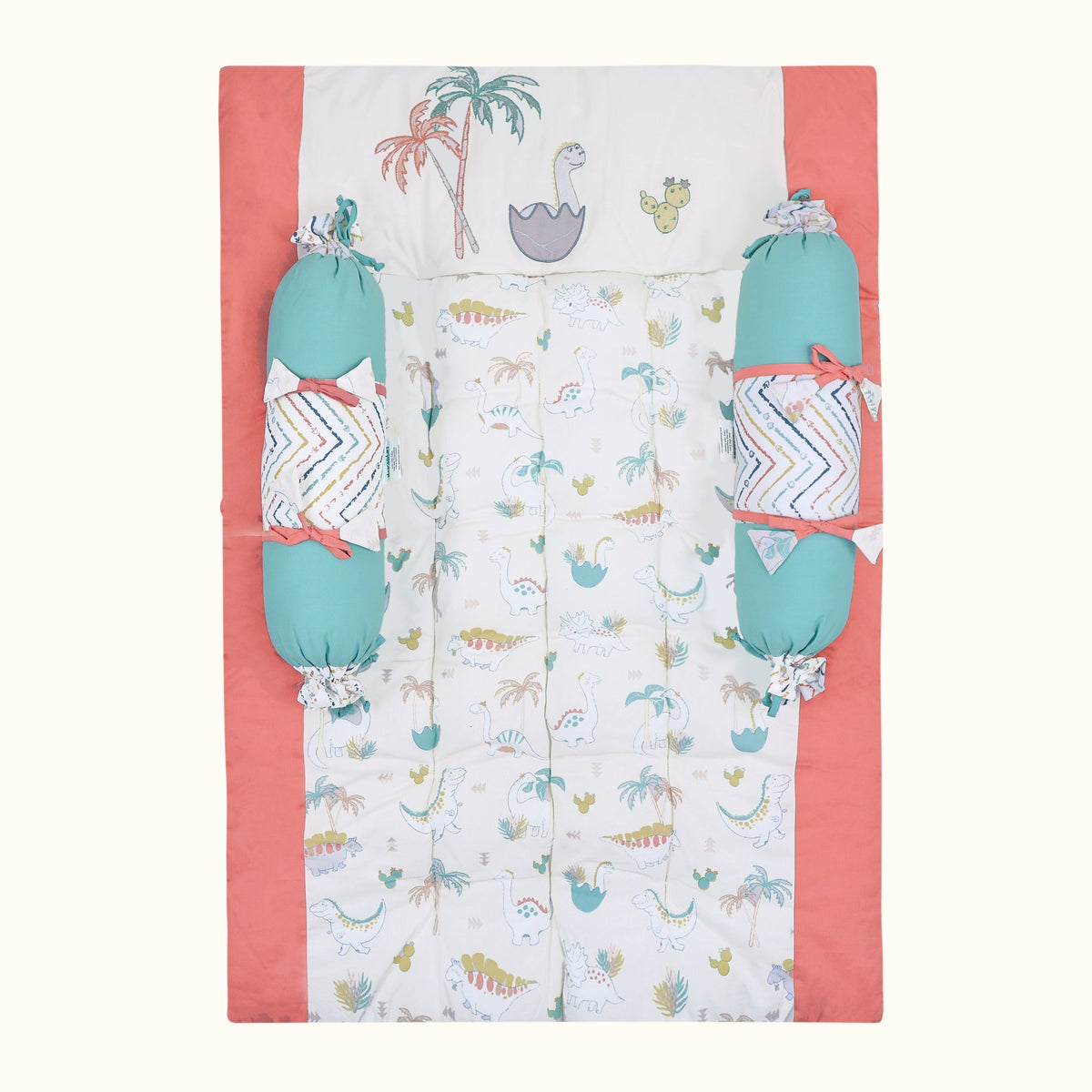 Abracadabra Gadda Set with 2 Bolsters – D for Dino