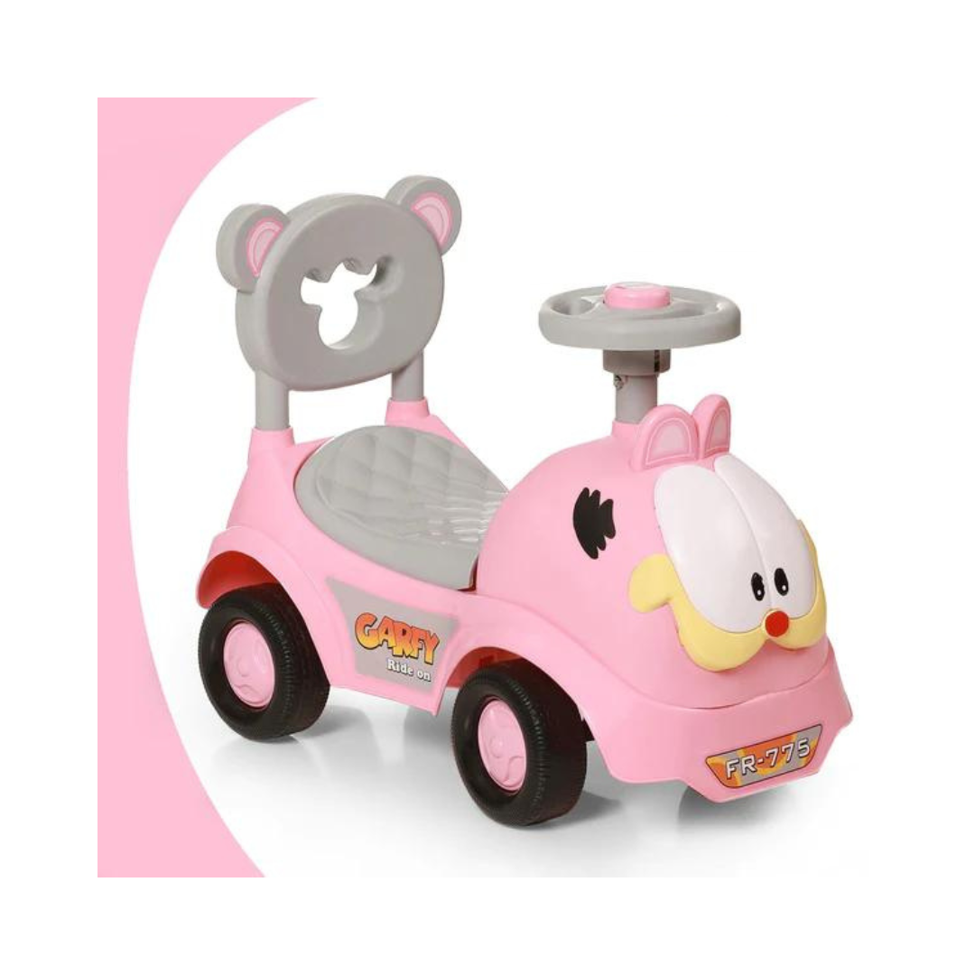 Dash Gaffy Ride On with Music Horn, Backrest And Under Seat Storage Utility Box For Age 1 Year to 3 Years