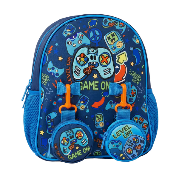 Vest School Bag For Kids 10" - Game