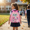 Vest School Bag For Kids 10" - Cat