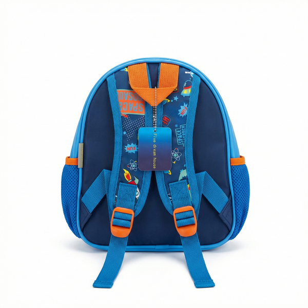 Vest School Bag For Kids 10" - Dino