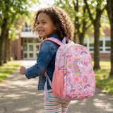 Vest School Bag For Kids 12" - Unicorn Pink