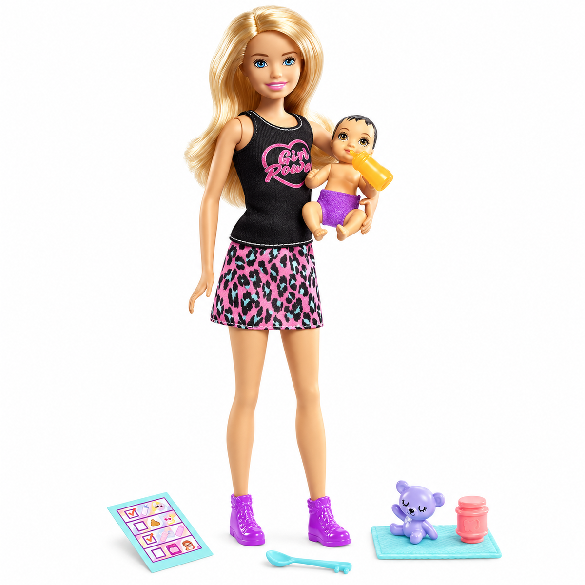 Barbie Skipper Babysitters Doll & Baby Playset