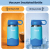 Basil HydraPop Insulated Sipper Bottle 380ml 4–7Y – Glacier