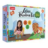 Art & Craft Kit Funskool Handycrafts Glass Painting Nature 2 Designs 6Y+ – Multicolour