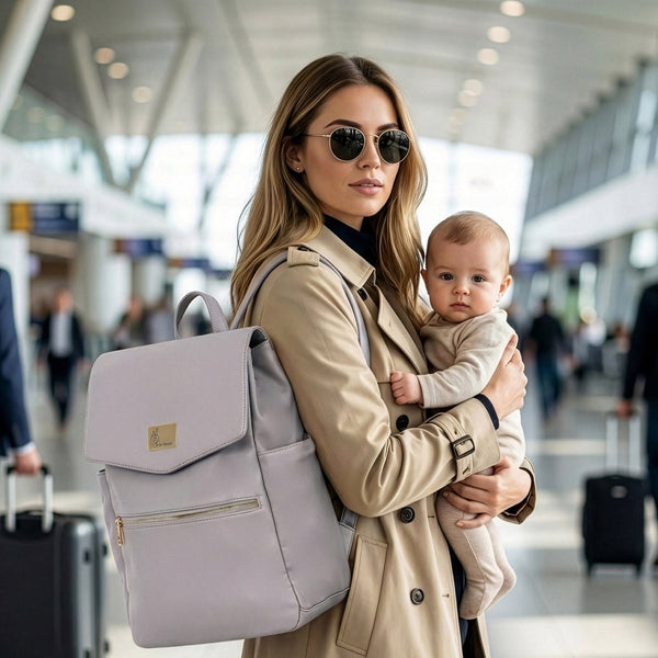 R For Rabbit Caramello Bold Arise Diaper Bag, Premium Vegan Leather