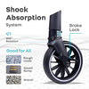 R for Rabbit Stroller Street Smart Nova Green Black