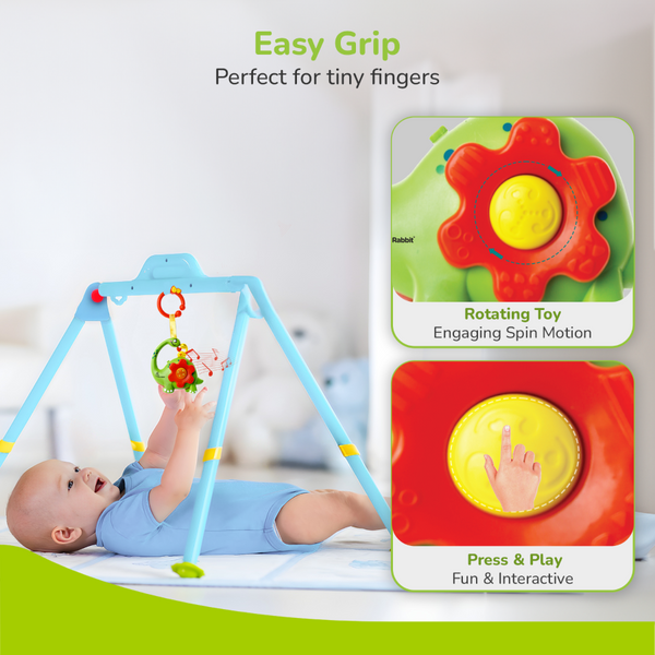 R For Rabbit Orapple Dino Tune Fun & Safe Musical Hanging