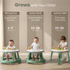 R For Rabbit Little Feet Hopper Baby Walker - Green White
