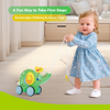 R For Rabbit Orapple Trunky Fun & Safe Musical Pull-Along Toy Green Yellow 12M+