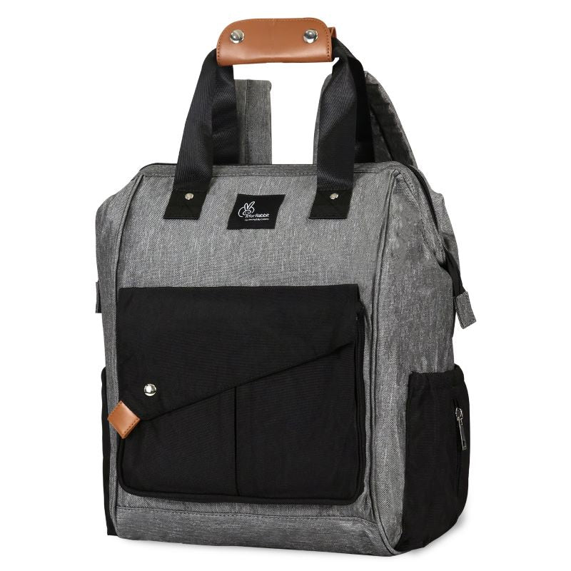 R For Rabbit Diaper Bag Caramello Delight Grey Black