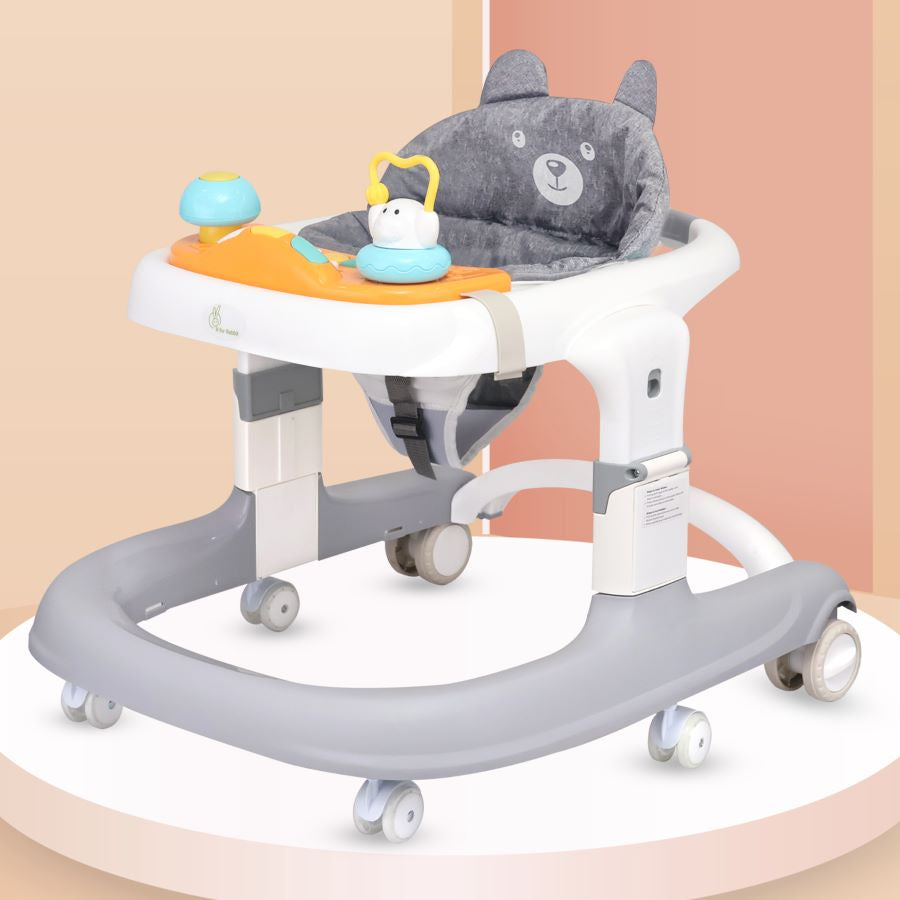 R For Rabbit Baby Walker Little Feet Sportz Grey White