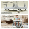 R For Rabbit Little Feet Hopper Baby Walker - Grey White