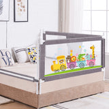 R for Rabbit Safari Bed Rail 200 cm Grey