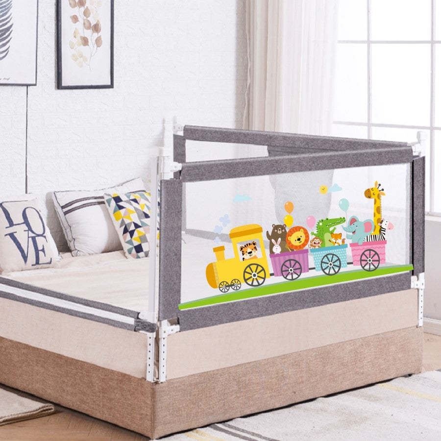 R for Rabbit Safari Bed Rail 200 cm Grey
