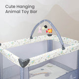 R For Rabbit Cot Hide And Seek Elite Grey