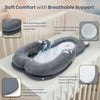 R For Rabbit Snuggy Teddy Baby Nest Lounger - 4 in 1
