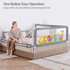 R for Rabbit Safari Bed Rail 200 cm Grey