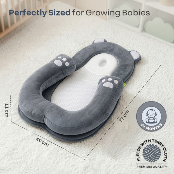 R For Rabbit Snuggy Teddy Baby Nest Lounger - 4 in 1