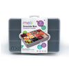 Melii Snackle Box Regular Grey 12 Compartment