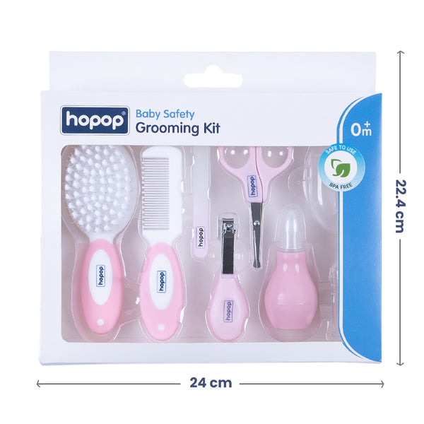 Hopop 7-in-1 Baby Grooming Kit One Size Blue