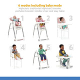 Joie Multiply™ 6in1 Convertible High Chair – Arctic