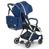 Leclerc Baby Diaper Bag Hexagon Monte Carlo Blue
